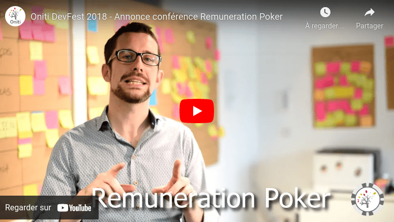 Capture d'image de la vidéo de la conference sur la Remuneration Poker.