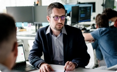 David, dirigeant de l'agence Oniti à Nantes