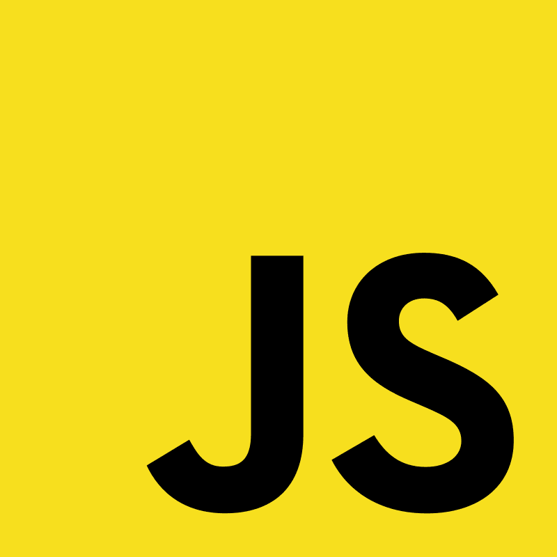 Logo du langage Javascript.