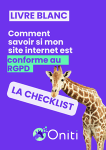 Couverture du livre blanc "Comment savoir si mon site internet est conforme au RGPD".