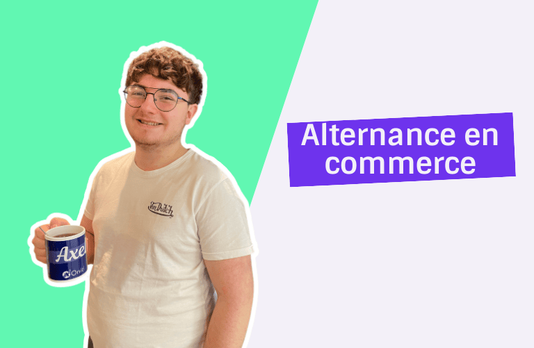 axel alternant en commerce chez Oniti