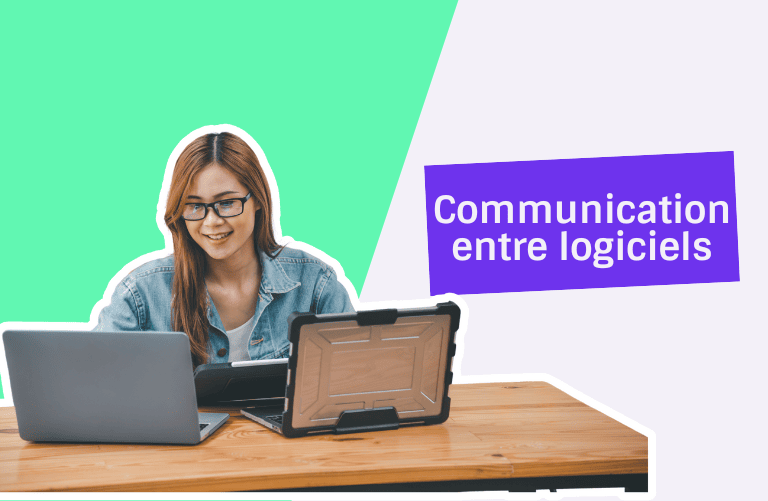 Illustration communication entre logiciels